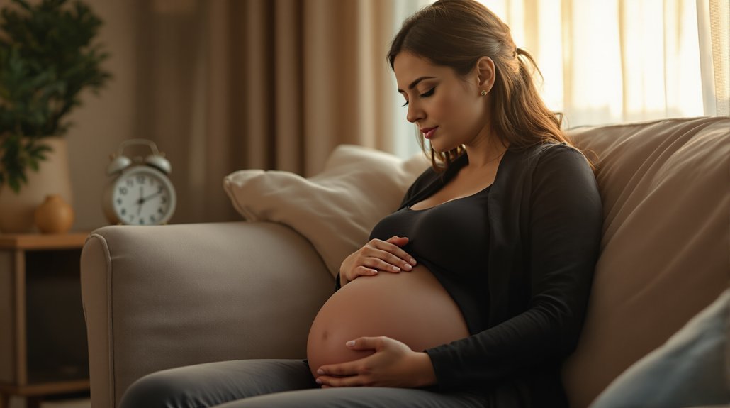 Reconnaître les contractions pendant la grossesse