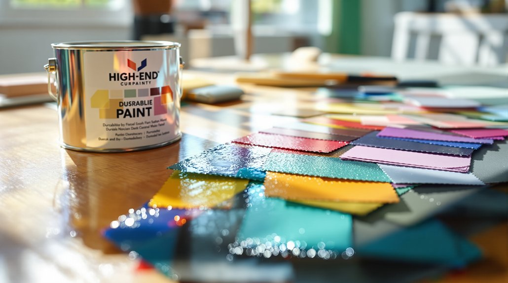 choisissez une peinture murale durable