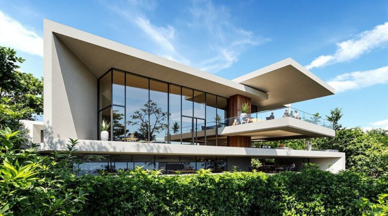 design de maison en architecture moderne
