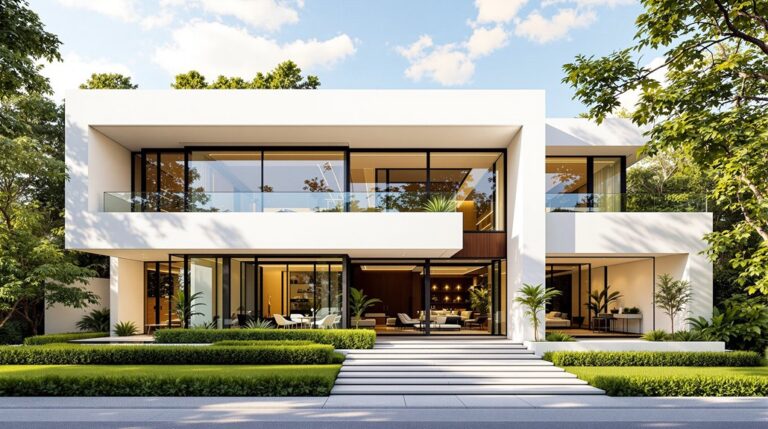 design de maison d'architecture moderne