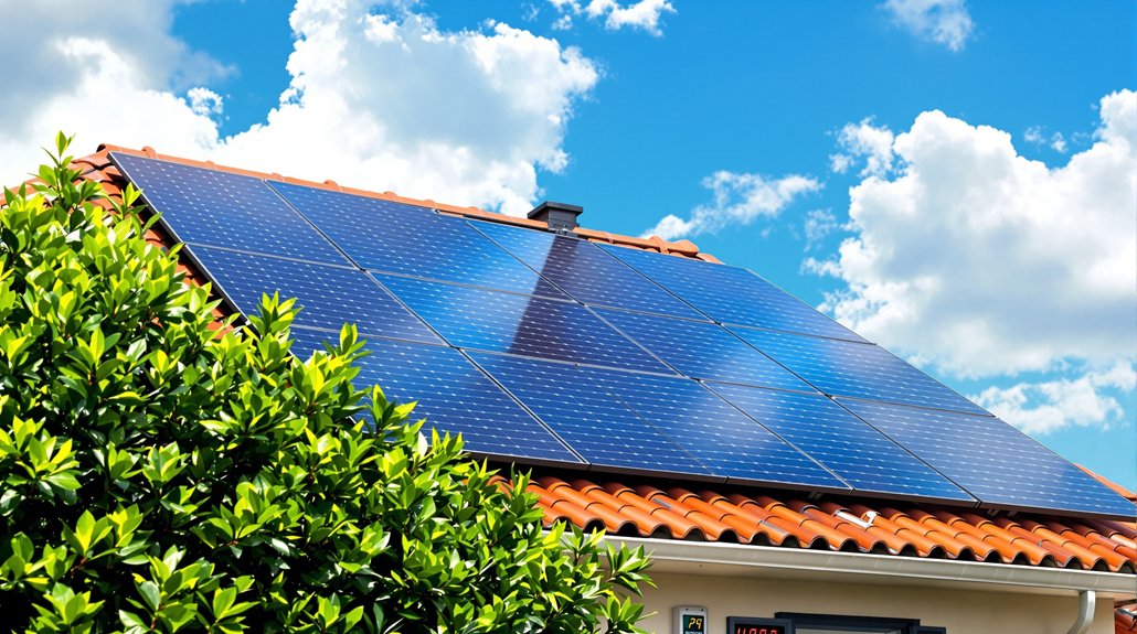 panneaux solaires pour des économies d'énergie